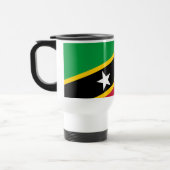 Fahne St. Kitts und Nevis Reisebecher (Links)