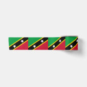 Fahne St. Kitts und Nevis Satinband (Vorderseite)