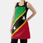 Fahne St. Kitts und Nevis Schürze (InSitu)