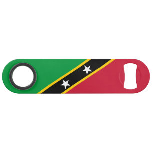 Fahne St. Kitts und Nevis Speed Flaschenöffner