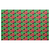 Fahne St. Kitts und Nevis Stoff (Fat Quarter (45,7 x 55,9 cm))