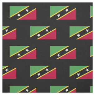 Fahne St. Kitts und Nevis Stoff