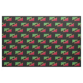 Fahne St. Kitts und Nevis Stoff (Fat Quarter (45,7 x 55,9 cm))