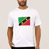Fahne St. Kitts und Nevis T-Shirt (Vorderseite)