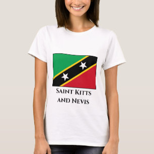 Fahne St. Kitts und Nevis T-Shirt