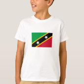 Fahne St. Kitts und Nevis T-Shirt (Vorderseite)
