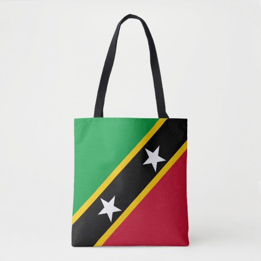 Fahne St. Kitts und Nevis Tasche (Vorderseite)