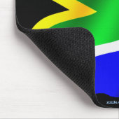 Fahne Südafrikas Patriotische Weltflagge Mousepad (Ecke)