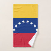 Fahne Venezuela Badhandtuch Set (Handtuch)