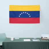 Fahne Venezuela Banner (Messeveranstaltung)