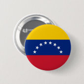 Fahne Venezuela Button (Vorne & Hinten)