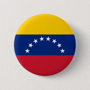 Fahne Venezuela Button