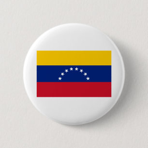 Fahne Venezuela Button