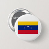 Fahne Venezuela Button (Vorne & Hinten)