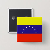Fahne Venezuela Button (Vorne & Hinten)
