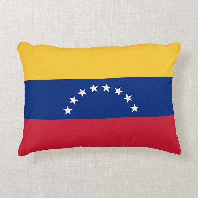 Fahne Venezuela Dekokissen (Vorderseite)
