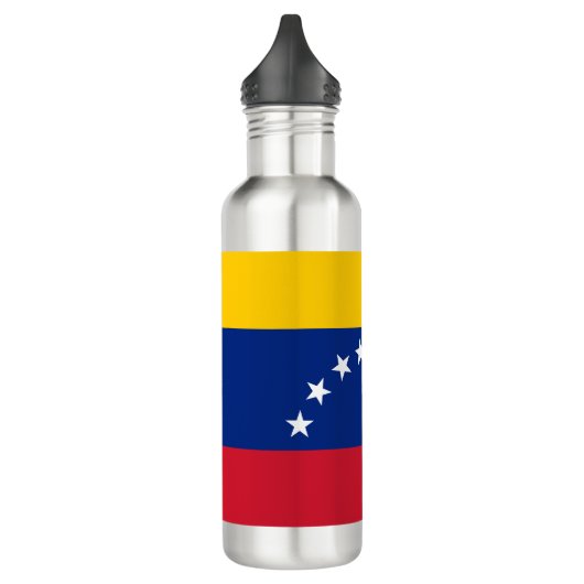 Fahne Venezuela Edelstahlflasche (Links)