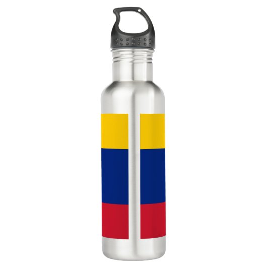 Fahne Venezuela Edelstahlflasche (Rückseite)