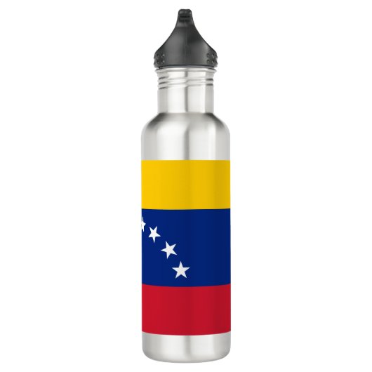 Fahne Venezuela Edelstahlflasche (Rechts)