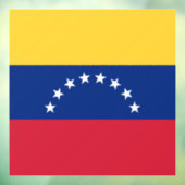 Fahne Venezuela Fensteraufkleber (Blatt 3)