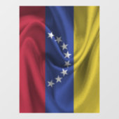 Fahne Venezuela Fensteraufkleber (Blatt)
