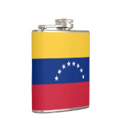Fahne Venezuela Flachmann (Rechts)