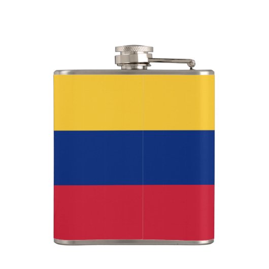 Fahne Venezuela Flachmann (Rückseite)