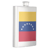 Fahne Venezuela Flachmann (Rechts)