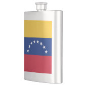 Fahne Venezuela Flachmann (Links)