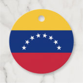 Fahne Venezuela Geschenkanhänger (Vorderseite)
