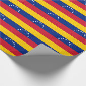 Fahne Venezuela Geschenkpapier (Ecke)
