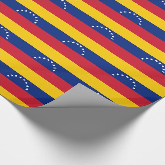 Fahne Venezuela Geschenkpapier (Ecke)