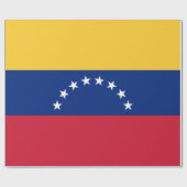 Fahne Venezuela Geschenkpapier (Flach)