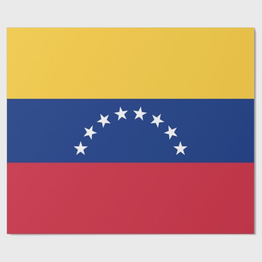Fahne Venezuela Geschenkpapier (Flach)