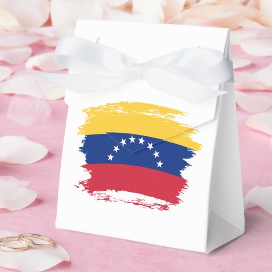 Fahne Venezuela Geschenkschachtel (Hochzeit)
