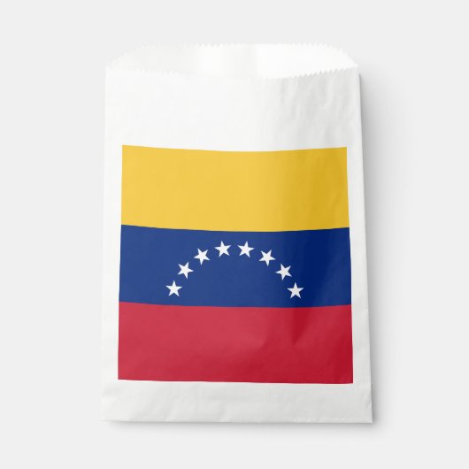 Fahne Venezuela Geschenktütchen (Vorderseite)