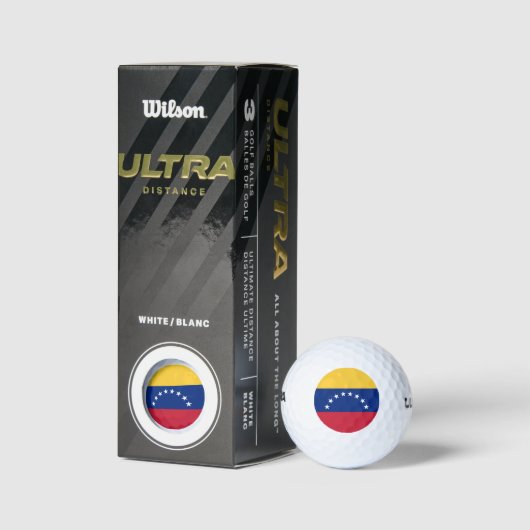 Fahne Venezuela Golfball (Verpackungen)