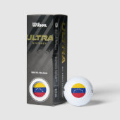 Fahne Venezuela Golfball (Verpackungen)