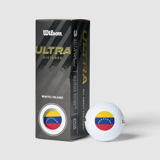 Fahne Venezuela Golfball (Verpackungen)