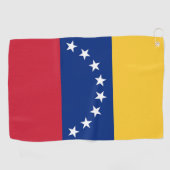 Fahne Venezuela Golfhandtuch (Horizontal)