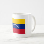 Fahne Venezuela Kaffeetasse (VorderseiteRechts)