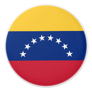 Fahne Venezuela Keramikknauf