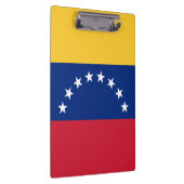 Fahne Venezuela Klemmbrett (Rechts)