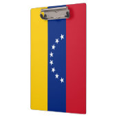 Fahne Venezuela Klemmbrett (Links)