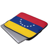 Fahne Venezuela Laptopschutzhülle (Vorne Knopf)