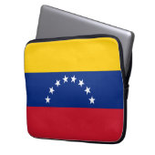 Fahne Venezuela Laptopschutzhülle (Vorderseite Links)
