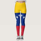 Fahne Venezuela Leggings (Vorderseite)