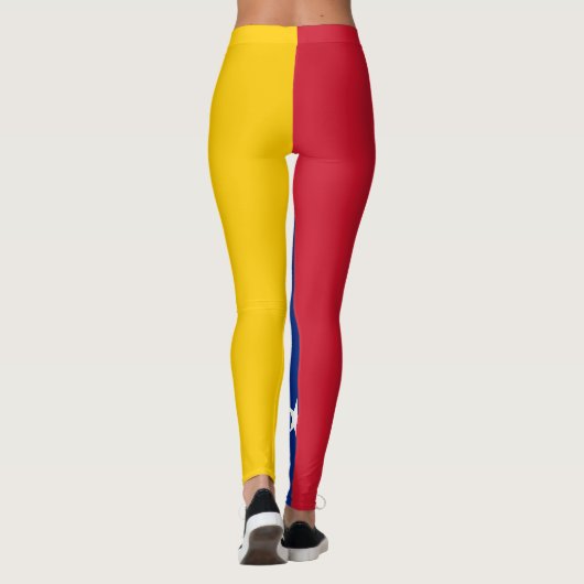 Fahne Venezuela Leggings (Rückseite)