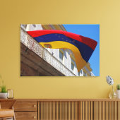 Fahne Venezuela Leinwanddruck (Insitu (Wohnzimmer))