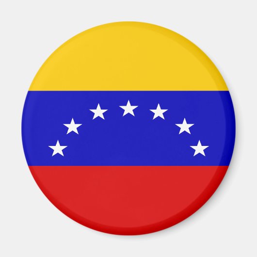 Fahne Venezuela Magnet (Vorne)